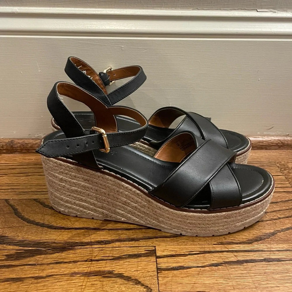Coach Espadrilles W9 Leather - Picture 1 of 5